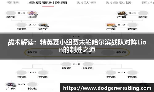 战术解读：精英赛小组赛末轮哈尔滨战队对阵Lion的制胜之道